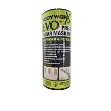 Bodyworx Pre Taped Masking Film Large + Dispenser