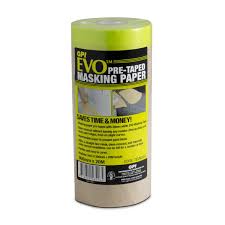 Bodyworkx Pre Taped Paper Roll 300mmx20M