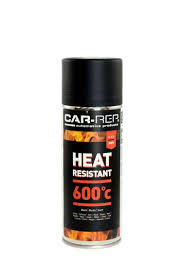 Car Rep Heat Resistant Spray Black 400ml