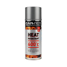 Car Rep Heat Resistant Spray Silver 400ml