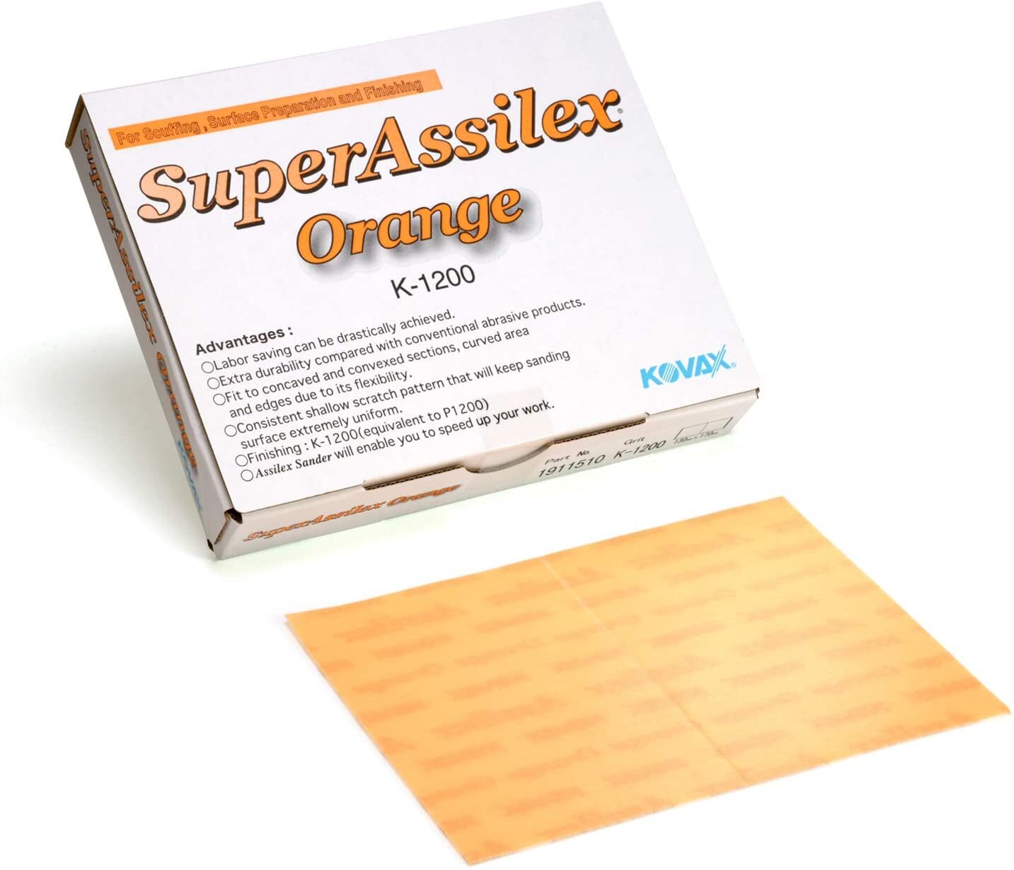 Kovax Super Assilex sheet K1200 (25)