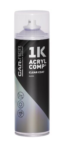 CAR REP Gloss Acrylic Clearcoat Aerosol 500ml