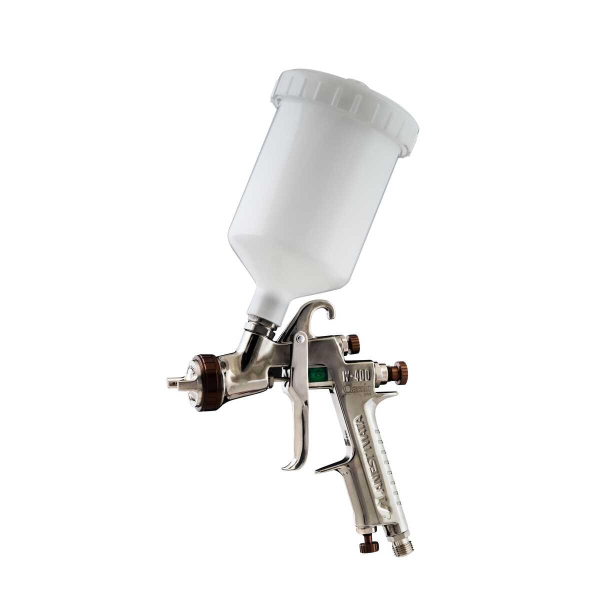 IWATA W400 Bell Aria Spray Gun 1.3mm with 600ml Pot