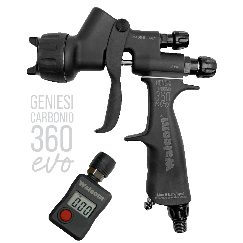 Walcom Halo 360 Evo Carbonio Clear Gun 1.3
