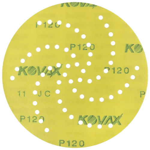 Kovax Max Film 6 inch 320 grit multihole sanding disc box of 50