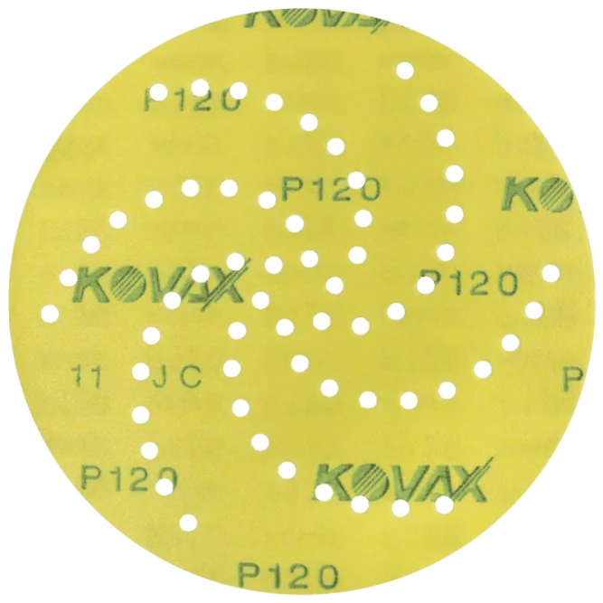 Kovax Max Film 6 inch 600 grit multihole sanding disc box of 50