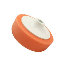 Buff Pad 6" Orange Foam - Screw On