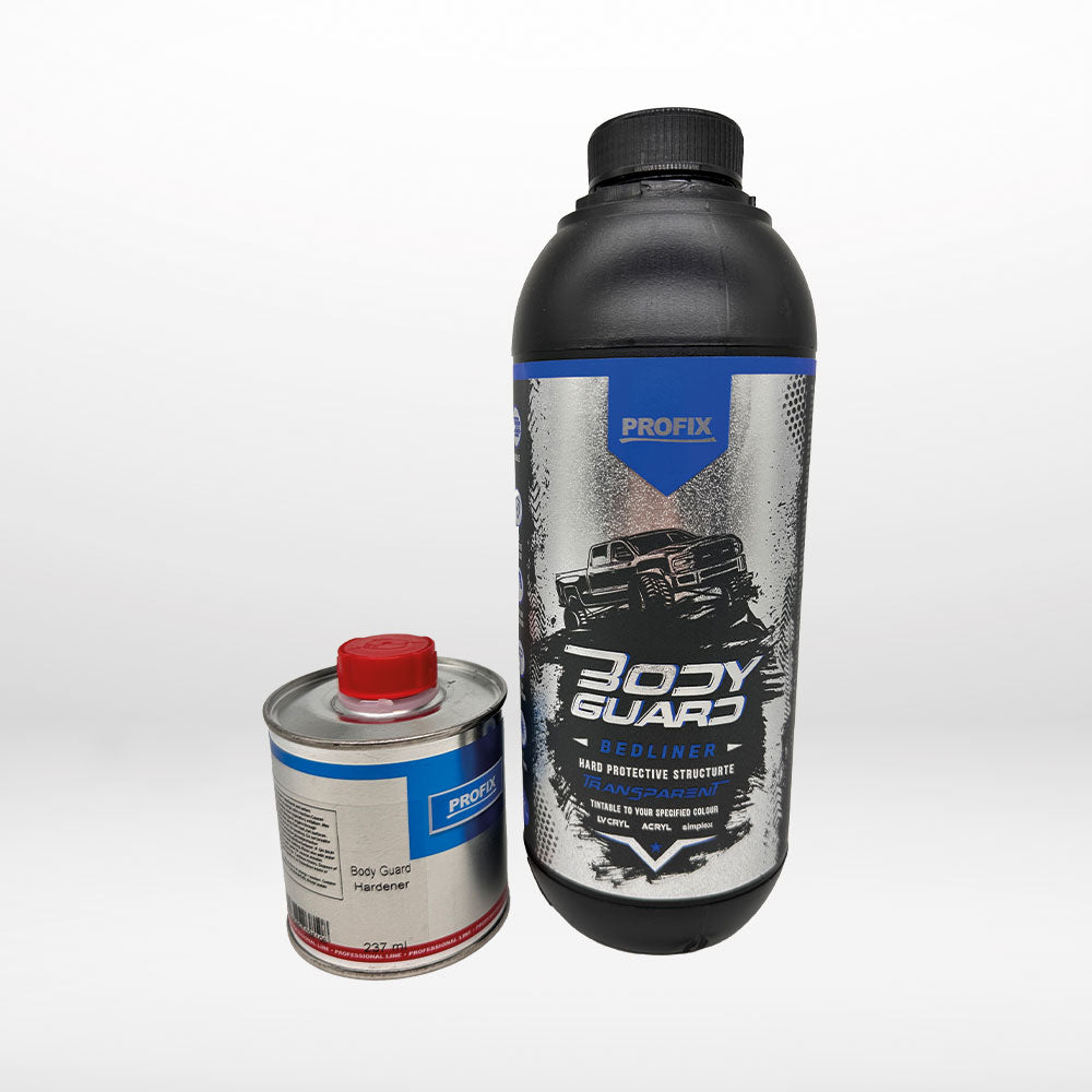 Bodyguard Bedliner Black Kit 1L