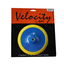 7" Velocity Velcro Buff Back Pad 14mm