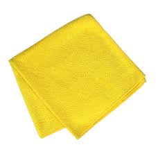 Microfibre Cloth yellow 40x40cm 330 GSM