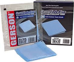 Tack Rag Gerson BLUE  (12)