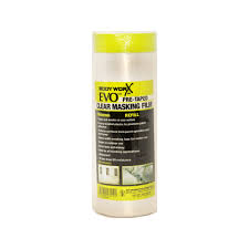 Bodyworx Pre Taped Easy Cover Masking Film Large