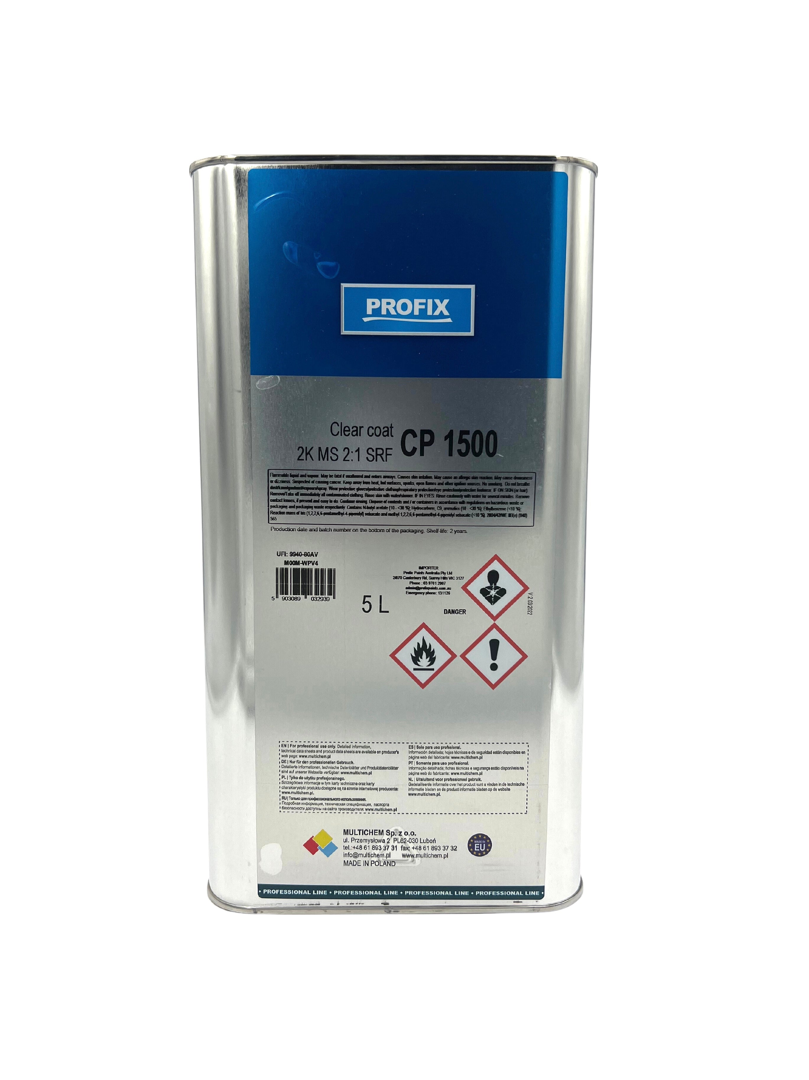 CP1500 MS Clearcoat 5L