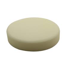 Buff Pad 6" White Foam -Velcro