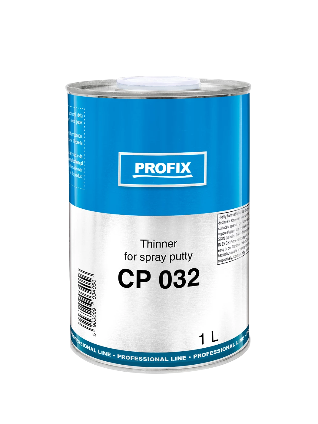 Polyester Spray Putty Thinner 1L