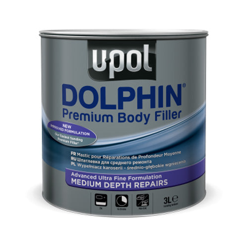 U-Pol Dolphin Medium Filler 3L