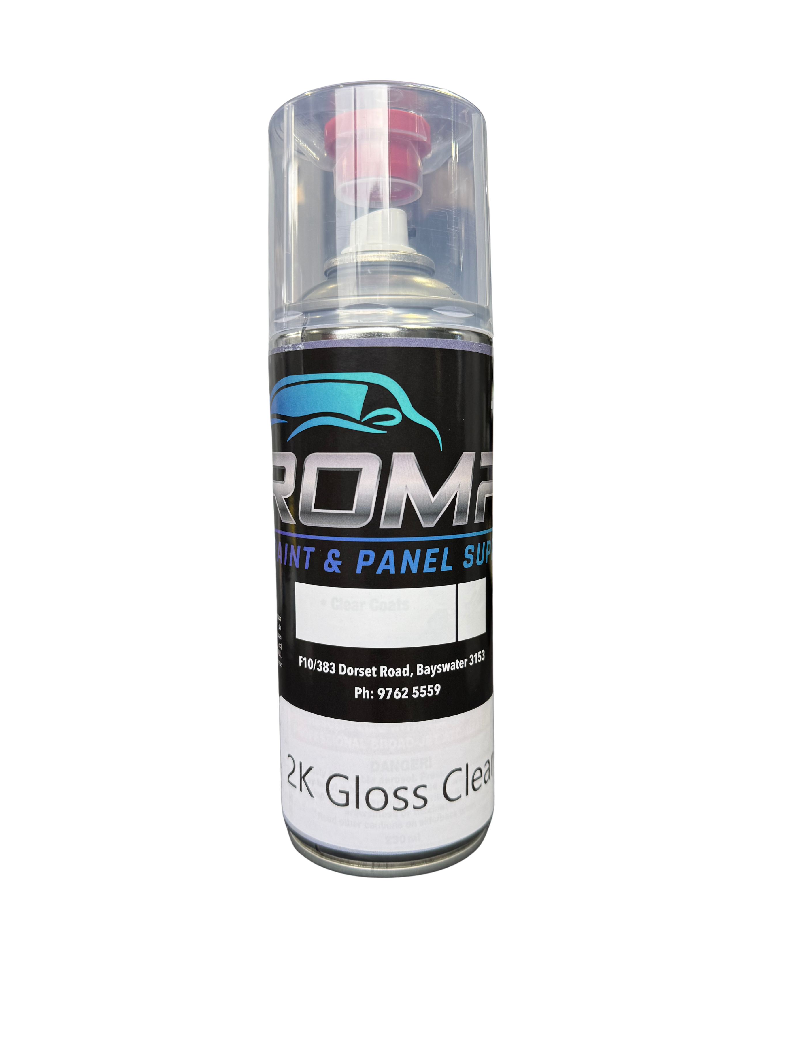 Prompt 2K Gloss Clearcoat Aerosol 400ml