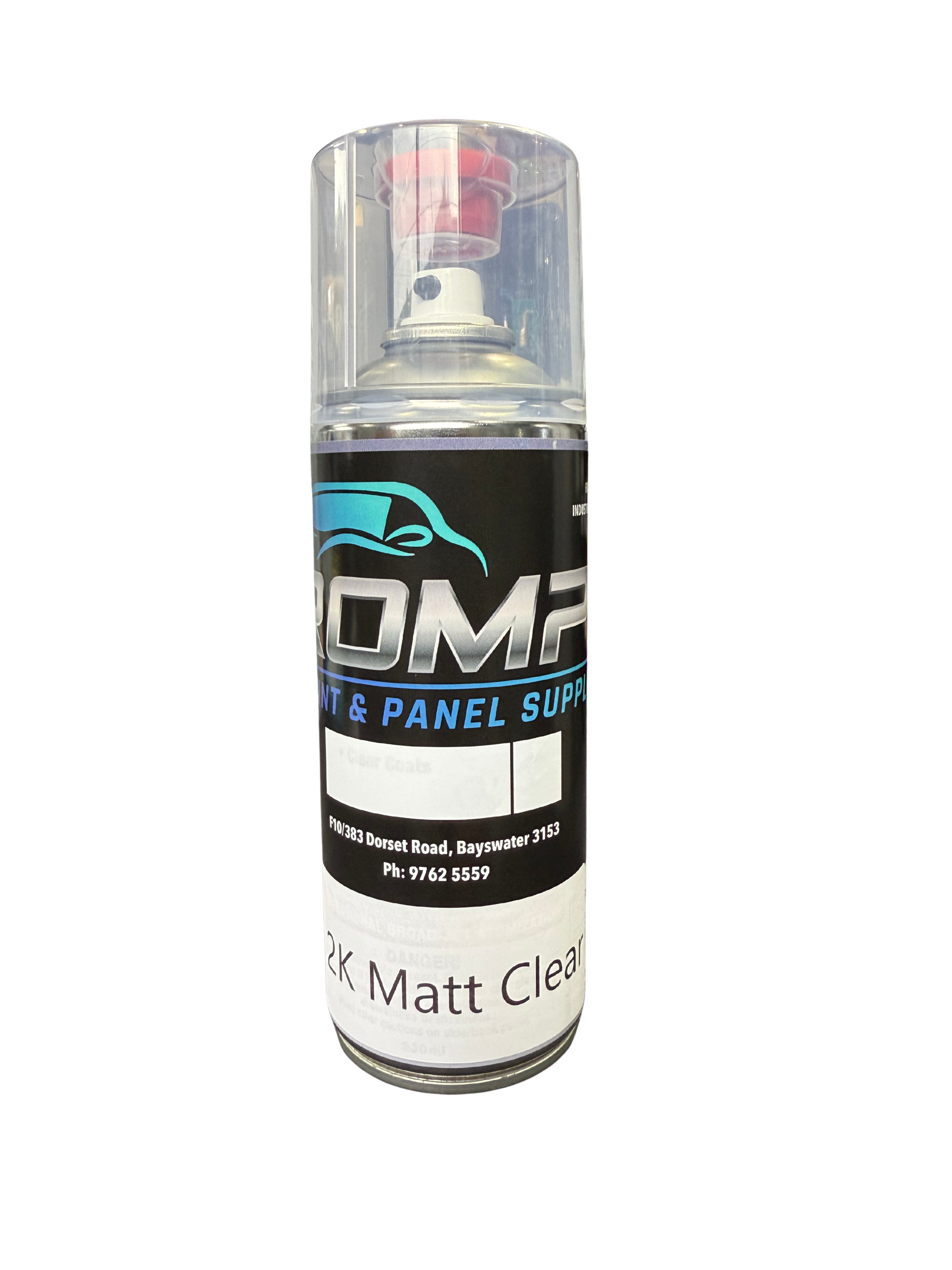Prompt 2K Matt Clearcoat Aerosol 400ml