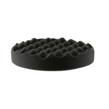 ROAR 6" Black Foam Waffle Buff Pad