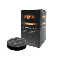 ROAR 3" Black Foam Waffle Buff Pad