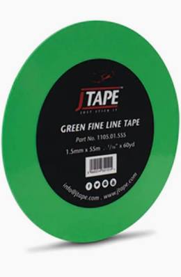 JTape Fineline Tape Green 6mm